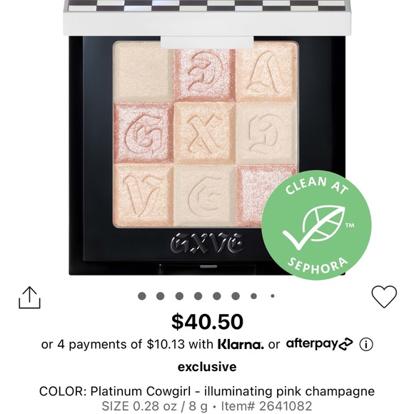 GXVE Beauty by Gwen Stefani Check My Glow highlighter - Picture 4 of 4